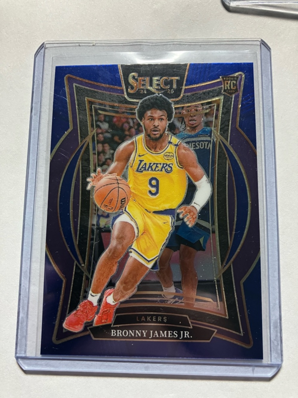 2024-25 Panini Bronny James Jr Los Angeles Lakers Rookie Card RC
